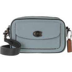 Coach Colorblock Leather Willow Camera Bag - Sage Multi