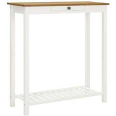 Bar table with storage vidaXL - Bar Table 15.7x39.4"