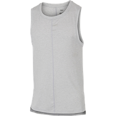 Homme - Yoga Hauts Nike Yoga Tank Top Men - Light Smoke Grey/White/Black