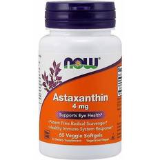 Astaxanthin Now Foods Astaxanthin 4mg 60 stk