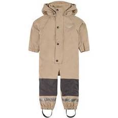 Beige Sadehaalarit Kuling Lined Recycled Rain Coverall - Beige