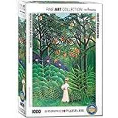 Jigsaw Puzzles Eurographics Woman in an Exotic Forest 1000 Pieces