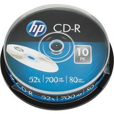 HP CD-R 700MB 52x Spindle 10-Pack