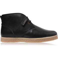 38 ⅔ - Herren Chukka Boots FARAH Jonah Boots - Black Leather