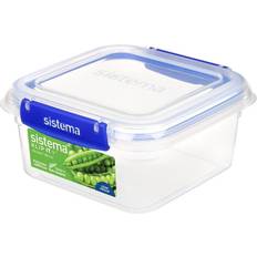 Square Food Containers Sistema Klip It Plus Food Container 1.15L