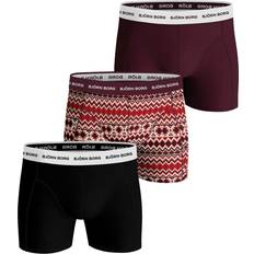 Björn Borg Essential Boxer 3-pack - Red/Black