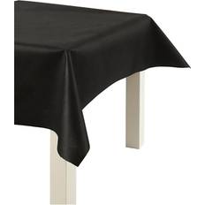 Creativ Company Duk av imiterat tyg, svart, B: 125 cm, 70 g, 10 m/ 1 rl