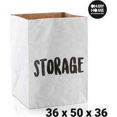 BigBuy Home BB-Bolsa de Papel Grande Oh My (36 x 50 x 36 cm)