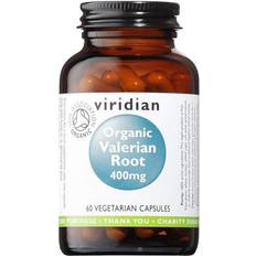 Viridian Nutrition Organic Valerian Root 400mg 60 Capsules