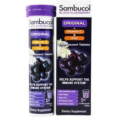 Sambucol Vitaminer & Kosttillskott Sambucol Black Elderberry Original Formula Vitamin C Zinc 15 Effervescent Tablet(s)