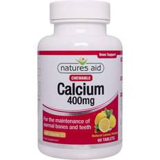Natures Aid Vitaminer & Mineraler Natures Aid Calcium Chewable 400mg 60 Tabs