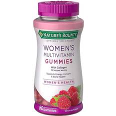 Vitamins & Supplements Natures Bounty Women's Multivitamin Gummies Raspberry 50 mg 80 Gummies