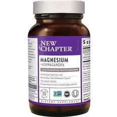 Magnesiums Vitamins & Minerals New Chapter Magnesium Ashwagandha Tablets 30 Vegetarian Tablets