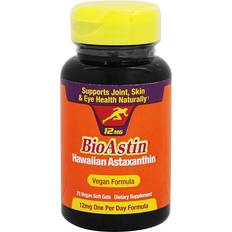 Astaxanthin 12mg Nutrex Hawaii BioAstin Hawaiian Astaxanthin Vegan Formula 12 mg. 75 Vegetarian Softgels