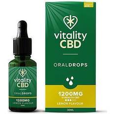 Vitality Cbd Oral Drops Lemon 1200Mg