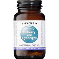 Viridian Nutrition Bilberry with Eyebright 30 Capsules