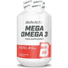 BioTechUSA Mega Omega 3 180 Capsules