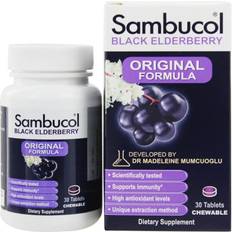 Sambucol Black Elderberry Original Formula 30 Chewable Tablets