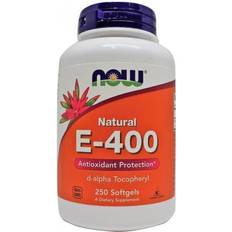 Now Foods E-400 d-alpha Tocopheryl 250 Softgels