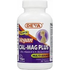 Deva Vegan Cal-Mag Plus 90 Tablets