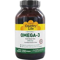 Omega-3 1000 mg 200 Softgels
