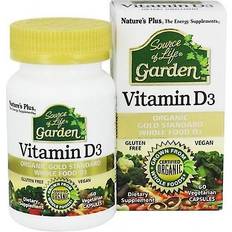 Nature's Plus Source of Life Garden Vitamin D3 60 Vegan Capsules 60 Stk.
