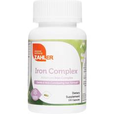 Vitamins & Supplements Zahler Iron Complex 100 Capsules