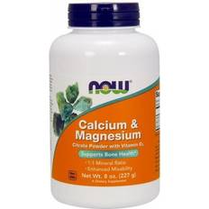 Vitamins & Supplements Now Foods Calcium & Magnesium 8 oz