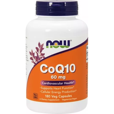 60mg Now Foods CoQ10 60 mg 180 Vcaps