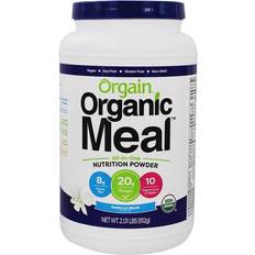 One meal Orgain Organic Meal All-In-One Nutrition Powder Vanilla Bean 2.01 lbs