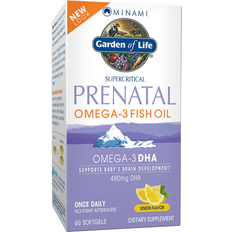 Garden of Life Minami Nutrition Prenatal Omega-3 Fish Oil Lemon 60 Softgels