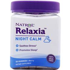 Natrol Relax Plus Night Calm Gummies Berry 50 Gummies