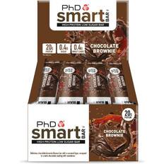PhD Nutrition Smart Bars 12 x 64g-Chocolate Brownie Protein 12 stk