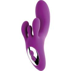 Feelztoys Rave G-Spot Vibrator Clitoral & Labia Stimulation Purple