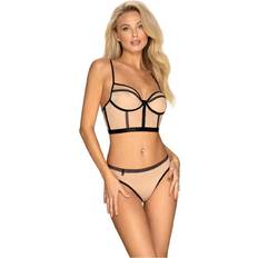 Obsessive Nudelia Bodystocking Nude L/XL
