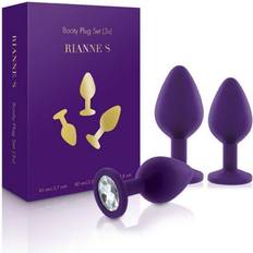 Paars Buttplugs Rianne S Bootyplug 3 Stk. Lila Paars