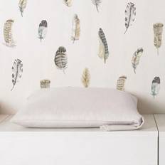 Galerie Global Fusion Feathers Wallpaper Ochre G56402