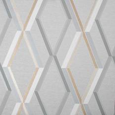 Superfresco Easy Prestige Geometric Wallpaper Grey Paper wilko