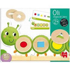 Diset Lærerigt Spil Oli Shapers & Colors Træ