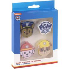 Eraser Set The Paw Patrol (4 pcs)