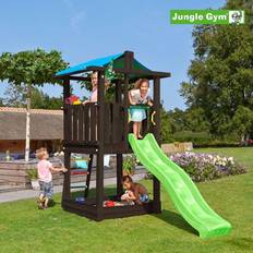 Jungle Gym Lekplats Jungle Gym Hut lektorn komplett, Klätterställning