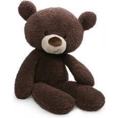 Fuzzy Chocolate Teddy Bear 34cm