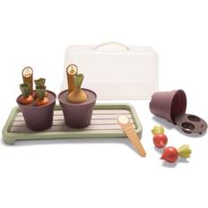 Dantoy Trädgårdsleksaker Dantoy Mini Greenhouse Set Green Garden 18 Delar One Size Leksaker