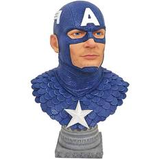 Accessoires de jeu Marvel DIAMOND SELECT TOYS MAY192377 Captain America Statue, Multicolor