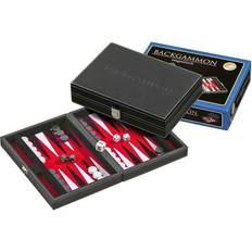 Philos Sällskapsspel Philos Backgammon Tinos Red Small