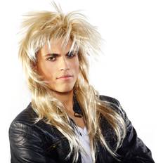 Folat parykrocker herreblond one-size