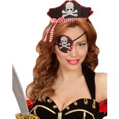 Multicolour Hats Fancy Dress Widmann Women Glitter Pirate Set