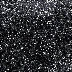 Sort Gør-det-selv Organic Glitter Black, 10gr