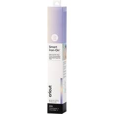 Smart Iron On Vinyl Holographic Transblue 33x91cm