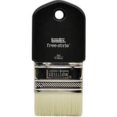 Beige Brochas Liquitex Free-Style Large Scale Brushes paddle 2 in. short handle